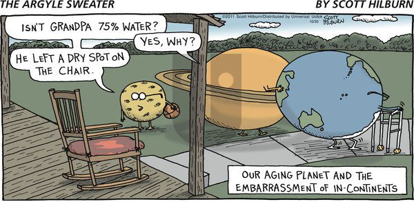 The Argyle Sweater on Sunday October 30, 2011 Comic Strip