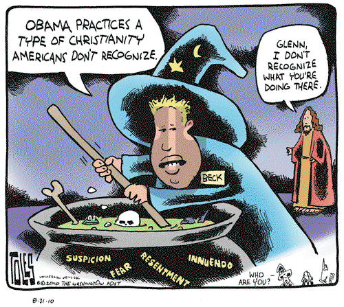 Tom Toles on Tuesday August 31, 2010 Comic Strip