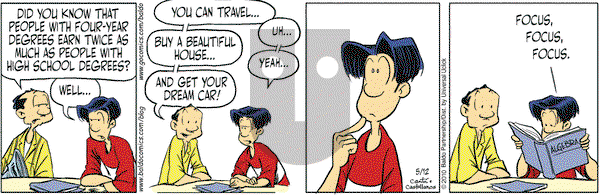 Baldo on Wednesday May 12, 2010 Comic Strip