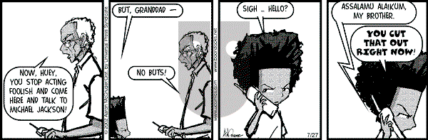 The Boondocks on Saturday May 10, 2025 Comic Strip