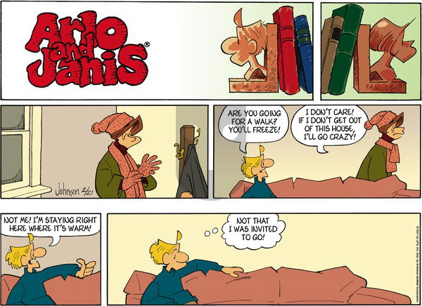 Arlo and Janis on Sunday February 21, 2021 Comic Strip