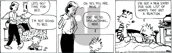 Calvin and Hobbes - Tuesday September 8, 1992 Comic Strip