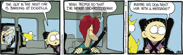 The Buckets on Tuesday March 14, 2017 Comic Strip