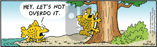 Frank and Ernest on Saturday November 6, 2010 Comic Strip