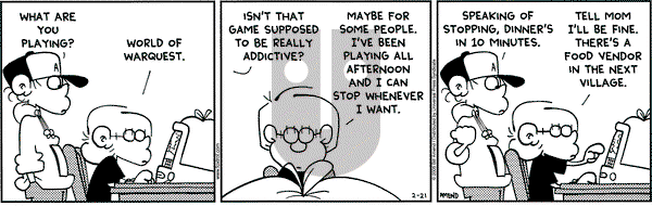 FoxTrot - Monday February 21, 2005 Comic Strip