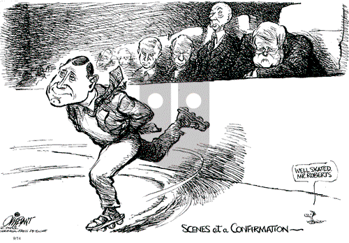 Pat Oliphant on Wednesday September 14, 2005 Comic Strip