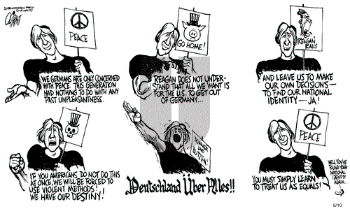 Pat Oliphant on Thursday June 10, 1982 Comic Strip