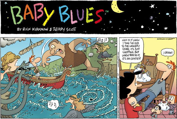 Baby Blues on Sunday March 5, 2006 Comic Strip