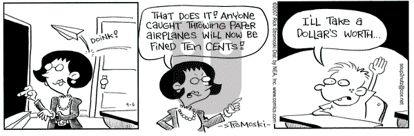 Soup to Nutz - Old on Thursday September 6, 2007 Comic Strip