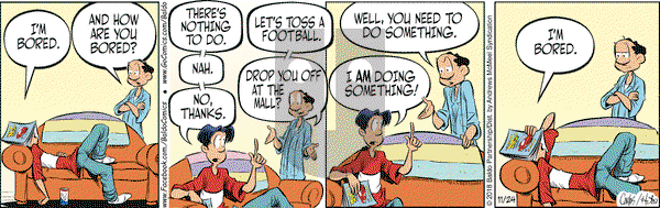 Baldo on Saturday November 24, 2018 Comic Strip