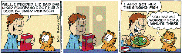 Garfield - Wednesday November 29, 2006 Comic Strip