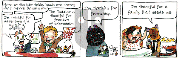 Breaking Cat News on Thursday November 22, 2018 Comic Strip