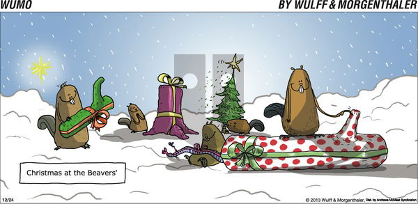 WuMo on Sunday December 24, 2017 Comic Strip