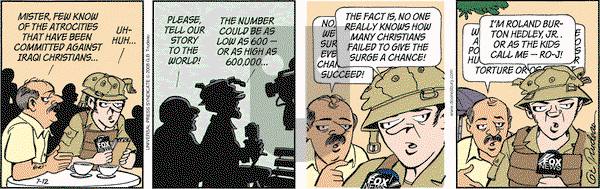 Doonesbury on Saturday July 12, 2008 Comic Strip