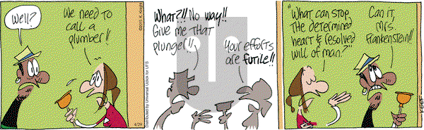 The Knight Life on Wednesday April 29, 2015 Comic Strip