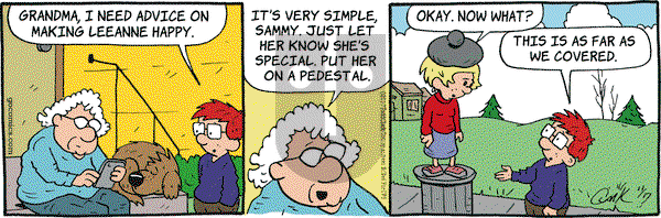 Lola on Friday November 17, 2017 Comic Strip
