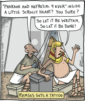 The Argyle Sweater - Saturday January 7, 2012 Comic Strip