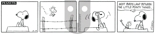 Peanuts on Monday March 19, 1973 Comic Strip