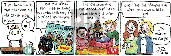 Breaking Cat News on Thursday December 12, 2019 Comic Strip