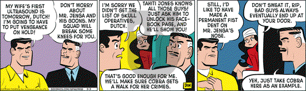 Rip Haywire on Tuesday March 3, 2015 Comic Strip