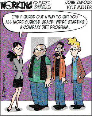 Working Daze on Friday October 5, 2007 Comic Strip