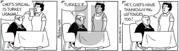 The Born Loser on Friday November 25, 2005 Comic Strip