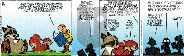 Over the Hedge on Saturday June 28, 2014 Comic Strip
