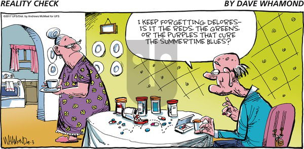 Reality Check on Sunday September 3, 2017 Comic Strip
