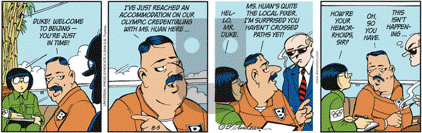Doonesbury on Tuesday August 5, 2008 Comic Strip