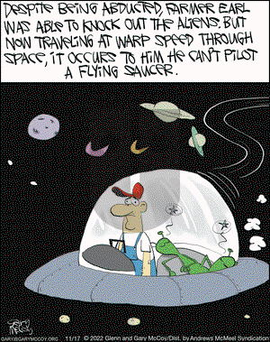 The Flying McCoys - Thursday November 17, 2022 Comic Strip