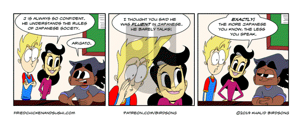 Little Fried Chicken and Sushi on 2025-06-30 Comic Strip