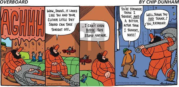Overboard on Sunday November 6, 2016 Comic Strip