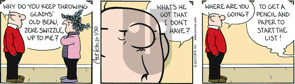 The Born Loser on Saturday January 30, 2010 Comic Strip