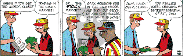 Lucky Cow on Thursday April 10, 2025 Comic Strip