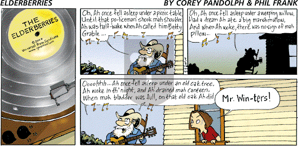 The Elderberries on Sunday August 12, 2007 Comic Strip