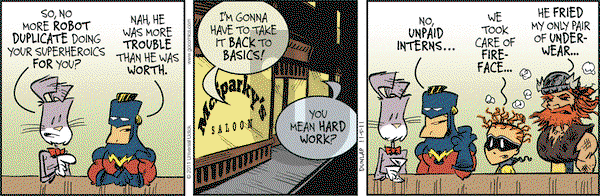 Ink Pen - Saturday November 5, 2011 Comic Strip