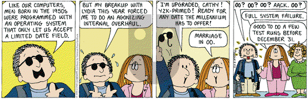 Cathy Classics on Wednesday August 25, 1999 Comic Strip