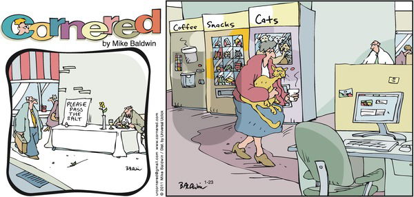Cornered on Sunday January 23, 2011 Comic Strip
