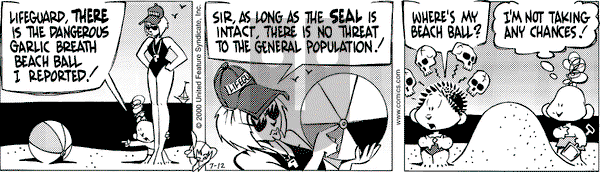 Rose is Rose on Sunday November 25, 2001 Comic Strip