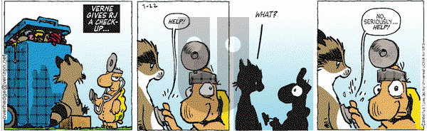 Over the Hedge on Wednesday July 22, 2015 Comic Strip