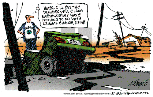 Henry Payne on Wednesday July 10, 2019 Comic Strip