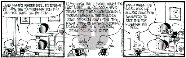Monty on Wednesday January 17, 2007 Comic Strip