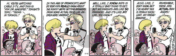 Doonesbury on Tuesday October 18, 2016 Comic Strip