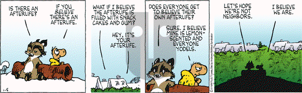 Over the Hedge on Saturday January 5, 2019 Comic Strip