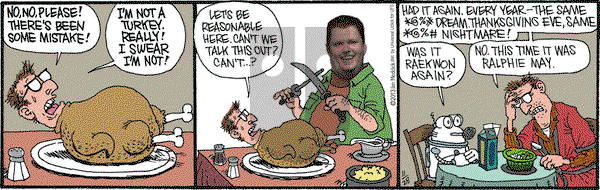 Monty on Thursday November 28, 2013 Comic Strip