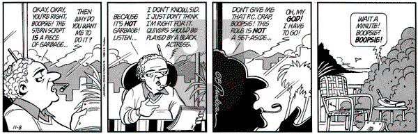 Doonesbury on Monday November 8, 1993 Comic Strip