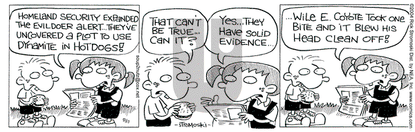 Soup to Nutz - Old on Tuesday August 17, 2004 Comic Strip