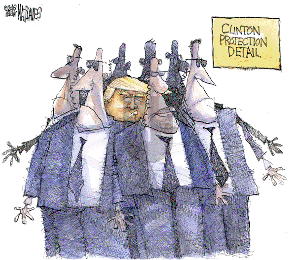 Matt Davies on Wednesday August 10, 2016 Comic Strip