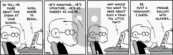 FoxTrot - Wednesday August 3, 2005 Comic Strip