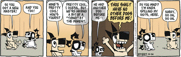 Pooch Cafe on Friday December 24, 2010 Comic Strip